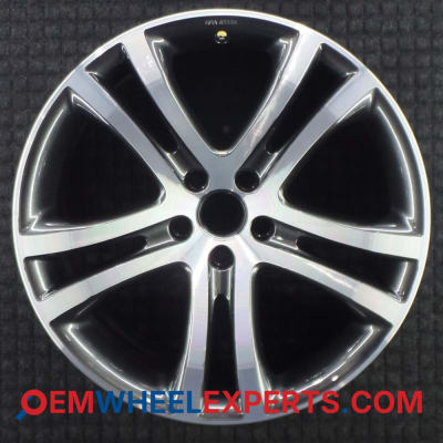 OEM Wheel Rim 5N0601025G8Z8 5N0071499AX7 - 2012-2017 Volkswagen Tiguan 19x9 Interchange 70011 Machined w/ Dark Charcoal Pockets