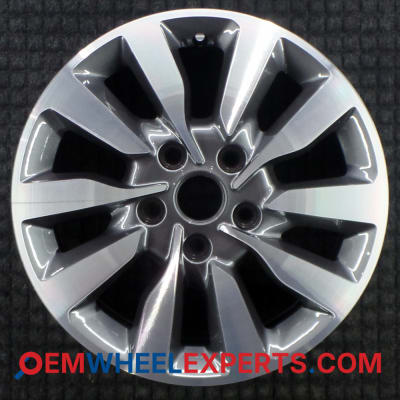 OEM Wheel Rim  - 2019-2025 Chrysler 17x7 Interchange 2007 Machined w/ Charcoal Pockets
