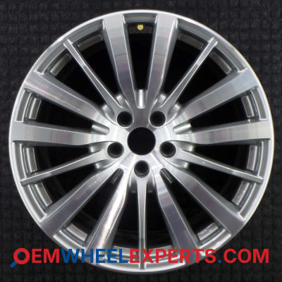 OEM Wheel Rim 670016856 - 2015-2017 Maserati Ghibli 19x10 Interchange 17270 Machined w/ Charcoal Pockets