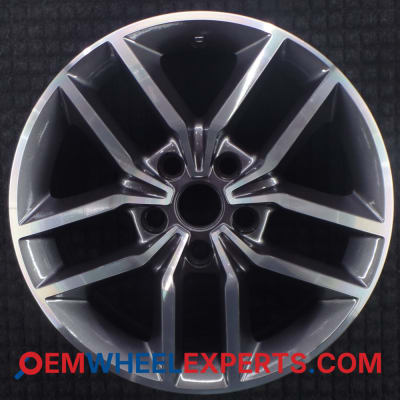 OEM Wheel Rim 5XK991XFAB 5XK991STAA - 2017-2020 Jeep Grand Cherokee 18x8 Interchange 9165 Machined w/ Charcoal Pockets