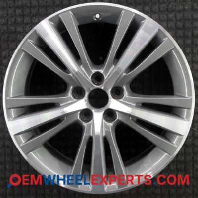 OEM Wheel Rim 426110E340 426110E350 - 2015 Lexus 19x7.5 Interchange 74301 Machined w/ Charcoal Pockets