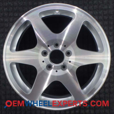 OEM Wheel Rim 1704011602 - 2001-2003 Mercedes-Benz 17x7.5 Interchange 17511 Machined w/ Silver Pockets