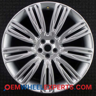 OEM Wheel Rim LR093330 - 2018-2024 Land Rover 22x9 Interchange 72308 All Silver