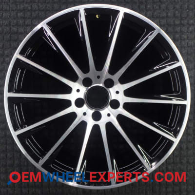 OEM Wheel Rim 22340116007X21 - 2021-2024 Mercedes-Benz 20x10 Interchange 65604 Machined w/ Black Pockets