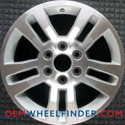 23430212 Rzo 2019 Chevrolet Silverado 1500 OEM Wheels