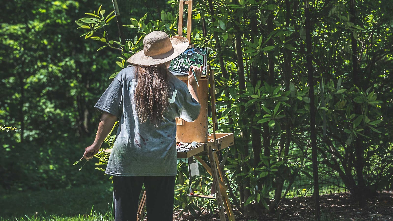 Plein Air Art Exhibtion at The Coliseum