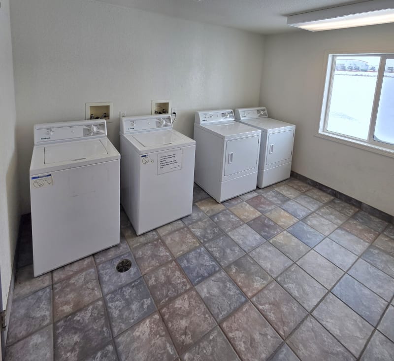 Stay fresh on the road with free guest laundry available onsite.