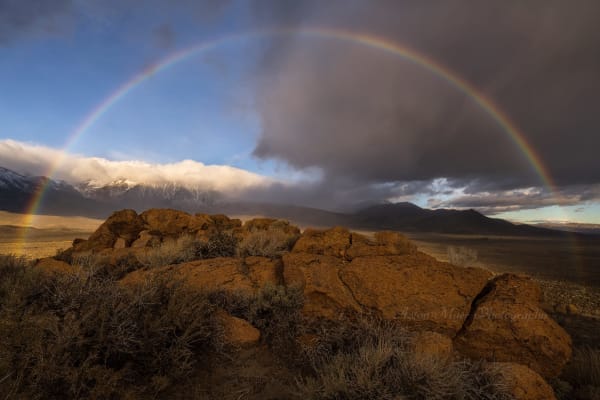 This has been a productive year for image production since we're living at our source in the Eastern Sierra. From now until December 19th use the coupon code NEWWORK15 in the cart, and get 15% off any prints in our New Work gallery from 2021. Sierra Wave clouds, rainbows, fall color, and night photography abound! If you need to consult with us on specific needs or indecision use the contact us form and we can set up a time to talk! 