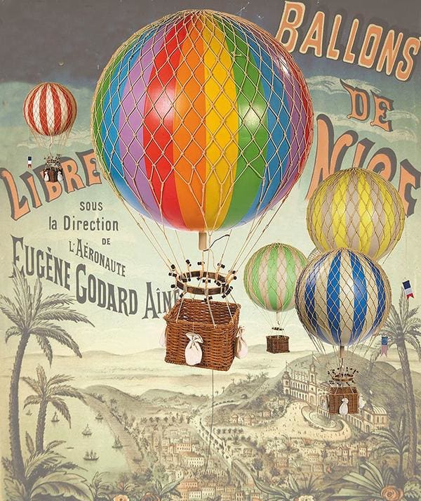 Royal Aero Air Balloon Hanging Decor