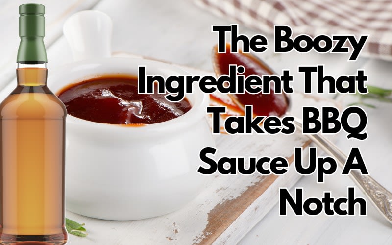 The Boozy Ingredient That Takes BBQ Sauce Up A Notch