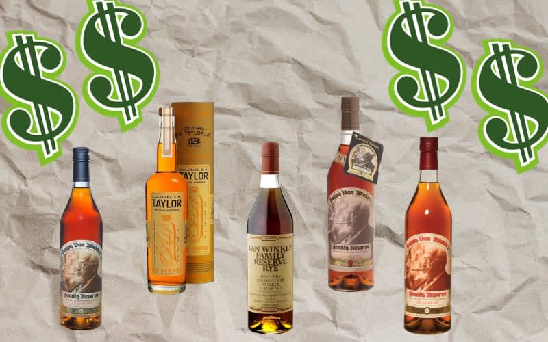 The Most Expensive Whiskeys Available At Mash & Grape