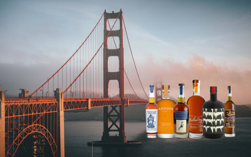 7 American Whiskeys Distilled In California