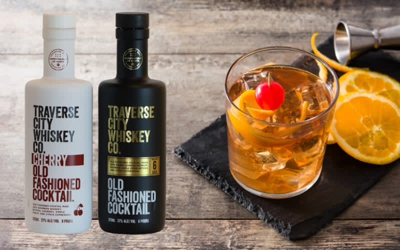 Traverse City Whiskey Co. Launches Convenient Ready-to-Serve Old Fashioned Cocktails