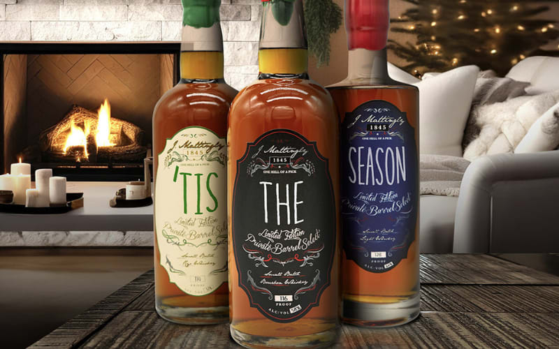 J. Mattingly 1845 Distillery Releases Holiday Gift Bourbon