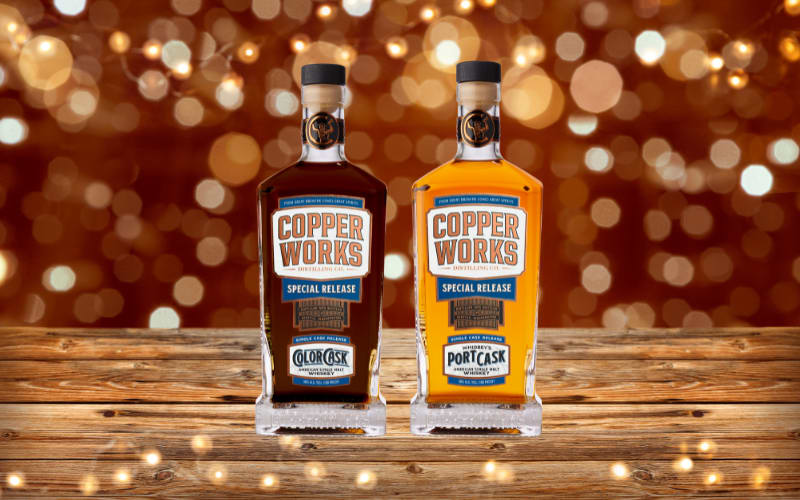 Copperworks Distilling Co. Unveils Two Exclusive Holiday Releases