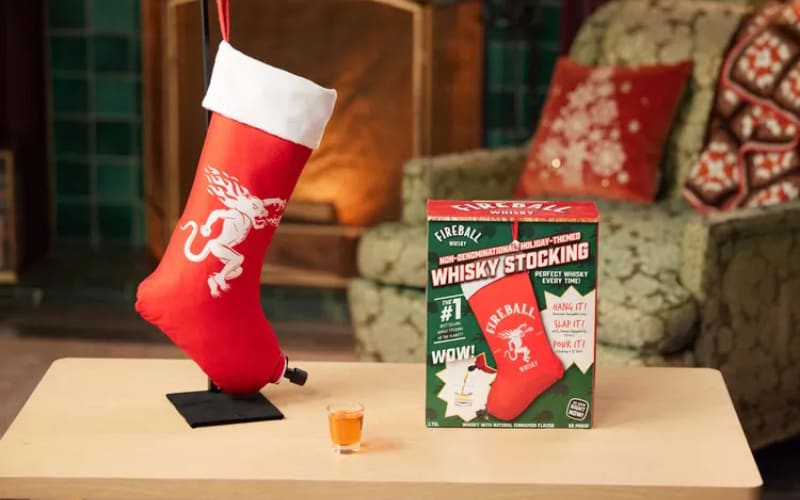 Stressful Holidays? Have A Shot From Fireball's New Whisky Stocking