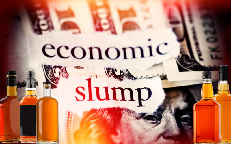 American Whiskey Sales Face Challenges Amid Economic Pressures and Trade Disputes