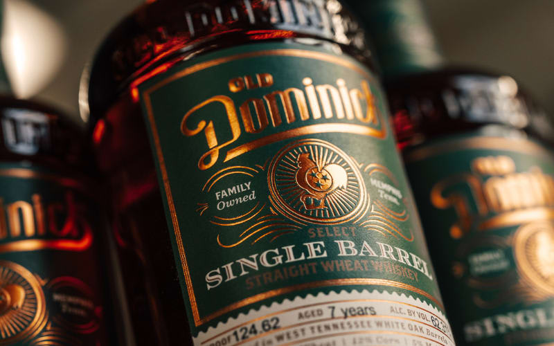 Old Dominick Distillery Unveils Its New 7-Year Wheat Whiskey Single Barrel