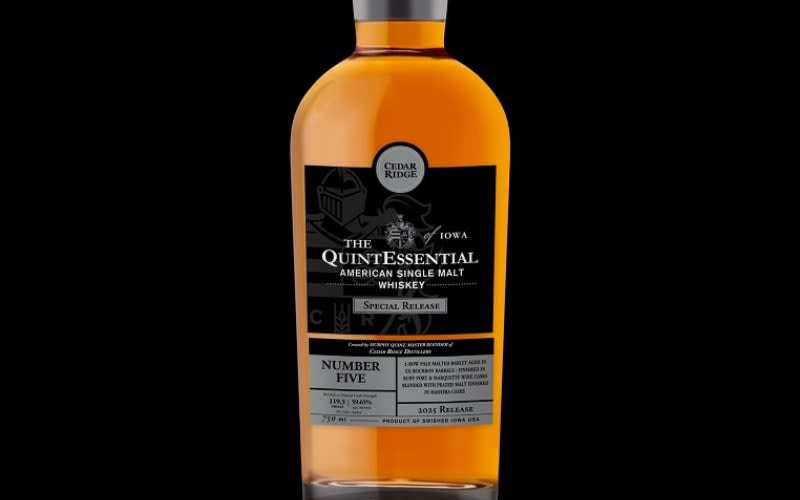Cedar Ridge Releases American Single Malt QuintEssential Number Five