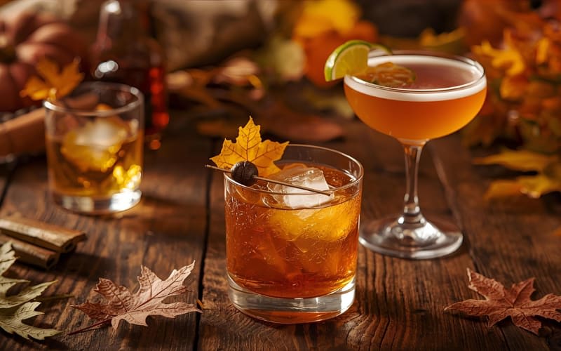 Cozy Up with These Fall Bourbon Cocktails