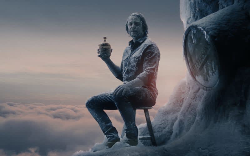 Taylor Kitsch Chases Rogue Barrels in Jefferson's Bold Ad