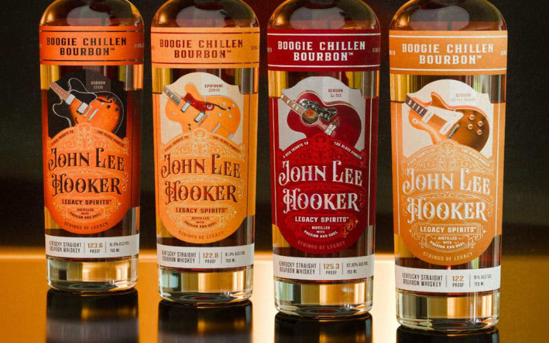 When Blues Meets Bourbon: John Lee Hooker’s Guitars Live On in a Glass