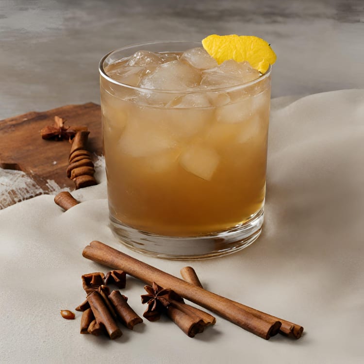 Maple Bourbon Smash