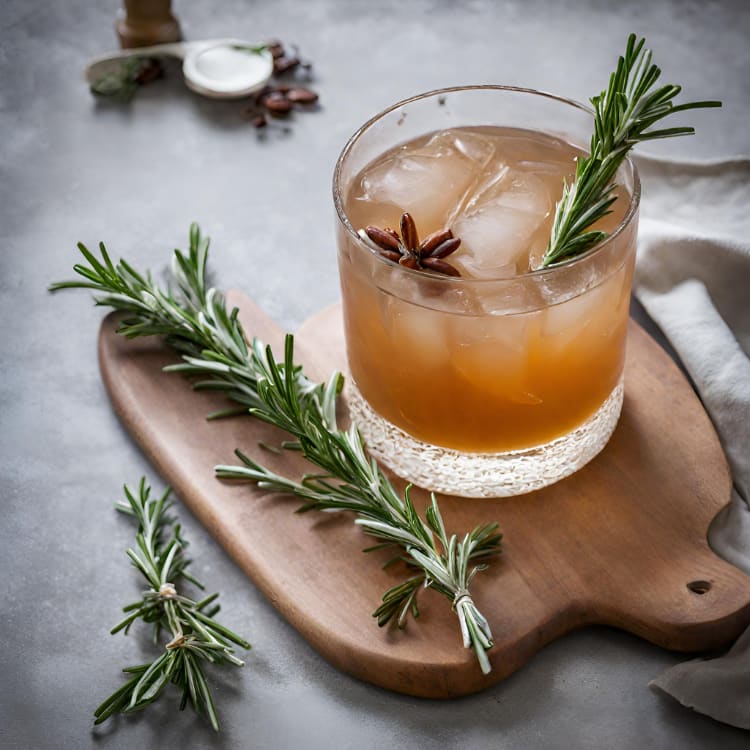 Rosemary Maple Bourbon Smash