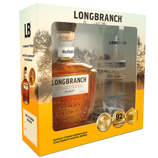 Wild Turkey Longbranch Bourbon Gift Pack