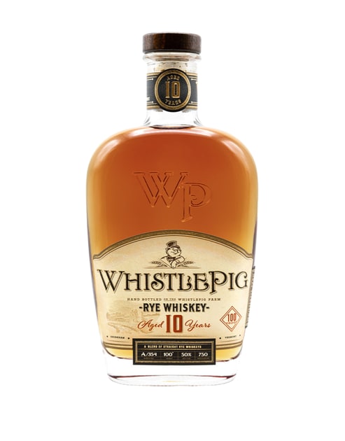 WhistlePig 10 Year 100 Proof Rye Whiskey