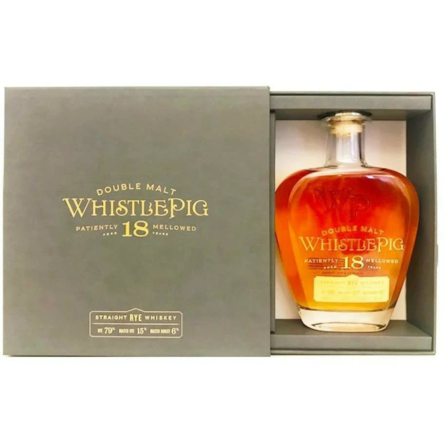 Whistlepig Double Malt 18 Year Rye Whiskey