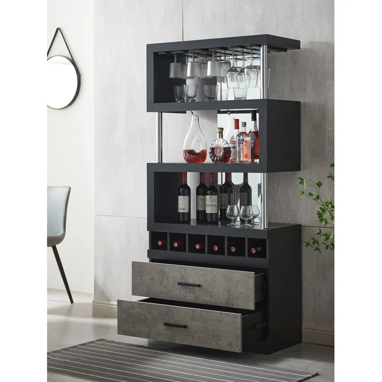 Modern Bar Cabinet by Jill Zarin