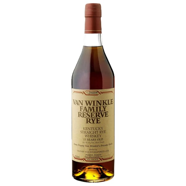 Van Winkle Family Reserve Rye 13 Year Whiskey