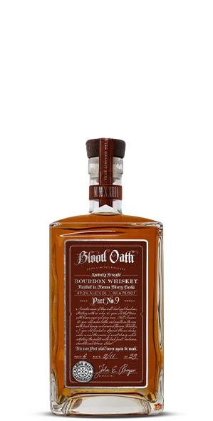 Blood Oath Pact No. 9 Kentucky Straight Bourbon Whiskey