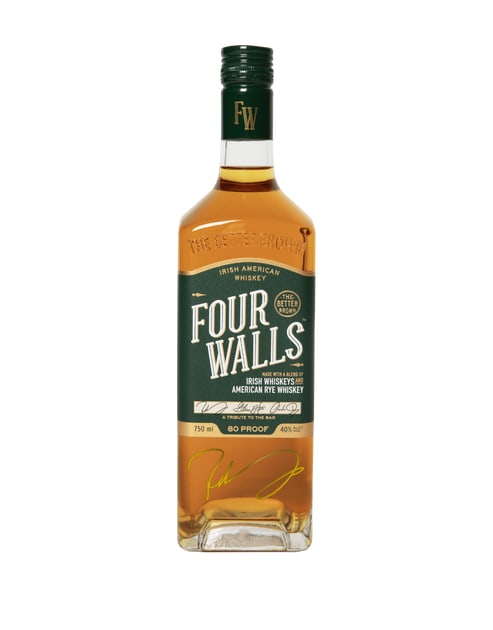 Four Walls Irish American Whiskey with Rob McElhenney Signature