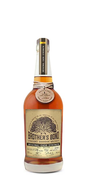 Brother's Bond Original Cask Strength Straight Bourbon Whiskey