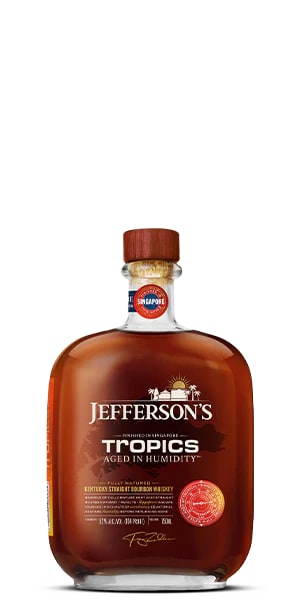 Jefferson's Tropics Singapore Straight Kentucky Bourbon Whiskey