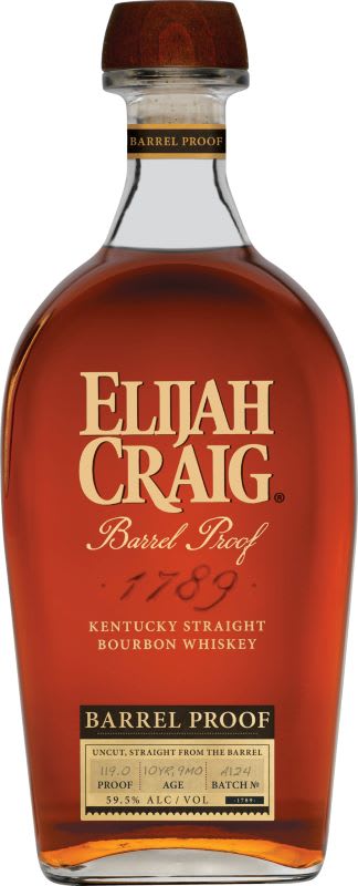 Elijah Craig Barrel Proof Kentucky Straight Bourbon Whiskey
