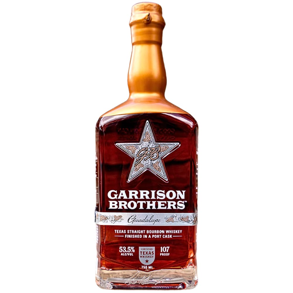 Garrison Brothers Guadalupe Texas Straight Bourbon Whiskey Finished in a Port Cask 2024 Limited Edition