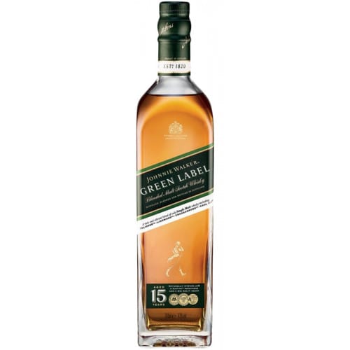 Johnnie Walker Green Label Blended Malt Scotch Whisky Aged 15 Years