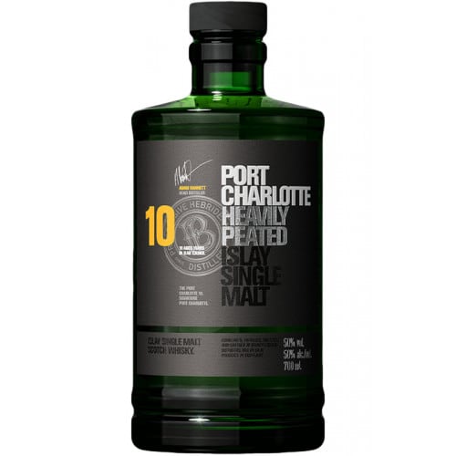 Port Charlotte Heavily Peated Islay Single Malt Aged 10 Years