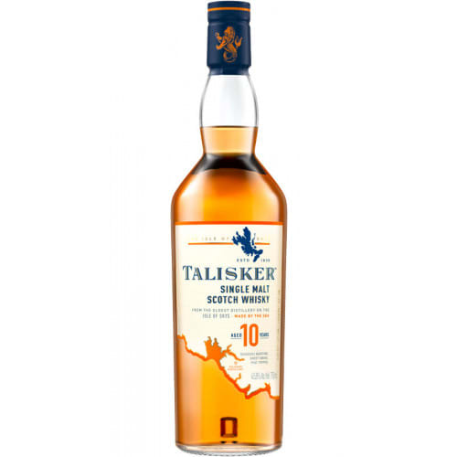 Talisker Single Malt Scotch Whisky Aged 10 Years