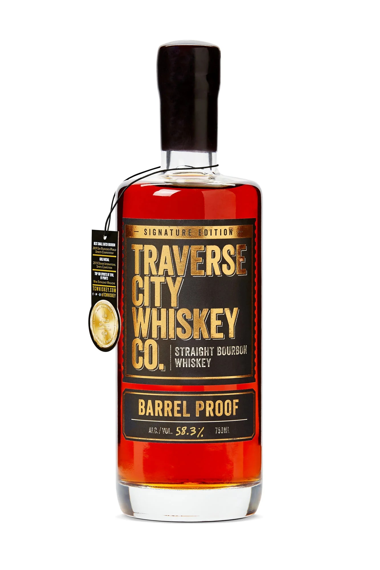 Traverse City Whiskey, Barrel Proof Bourbon