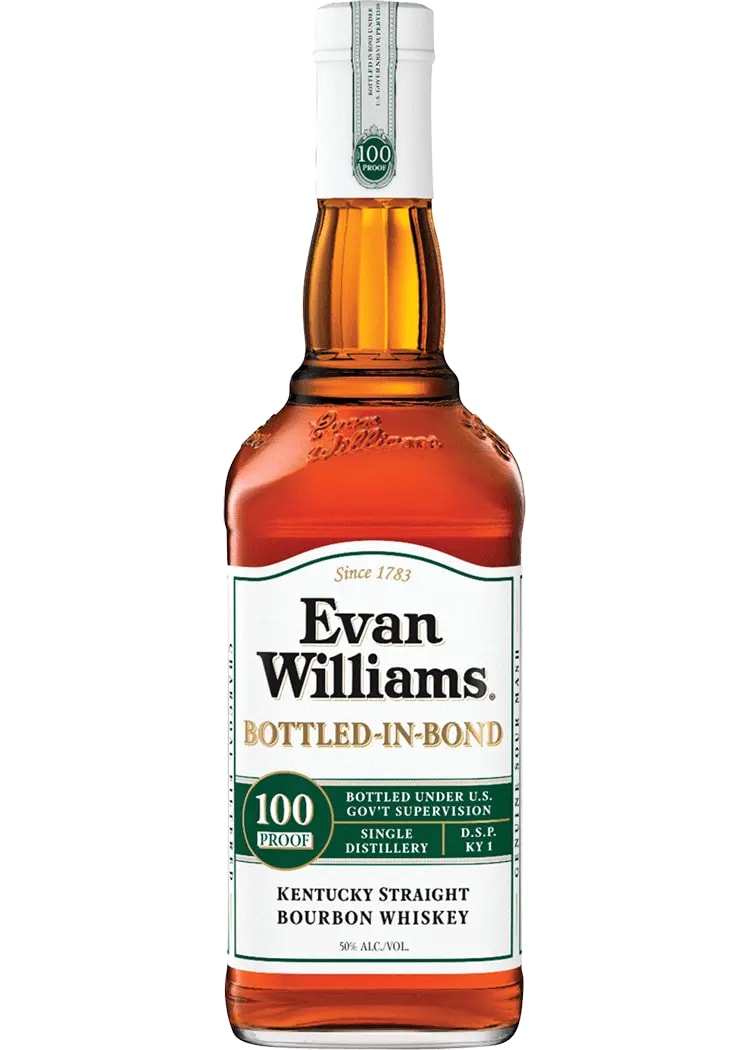Evan Williams White Bottled In Bond 100 Proof