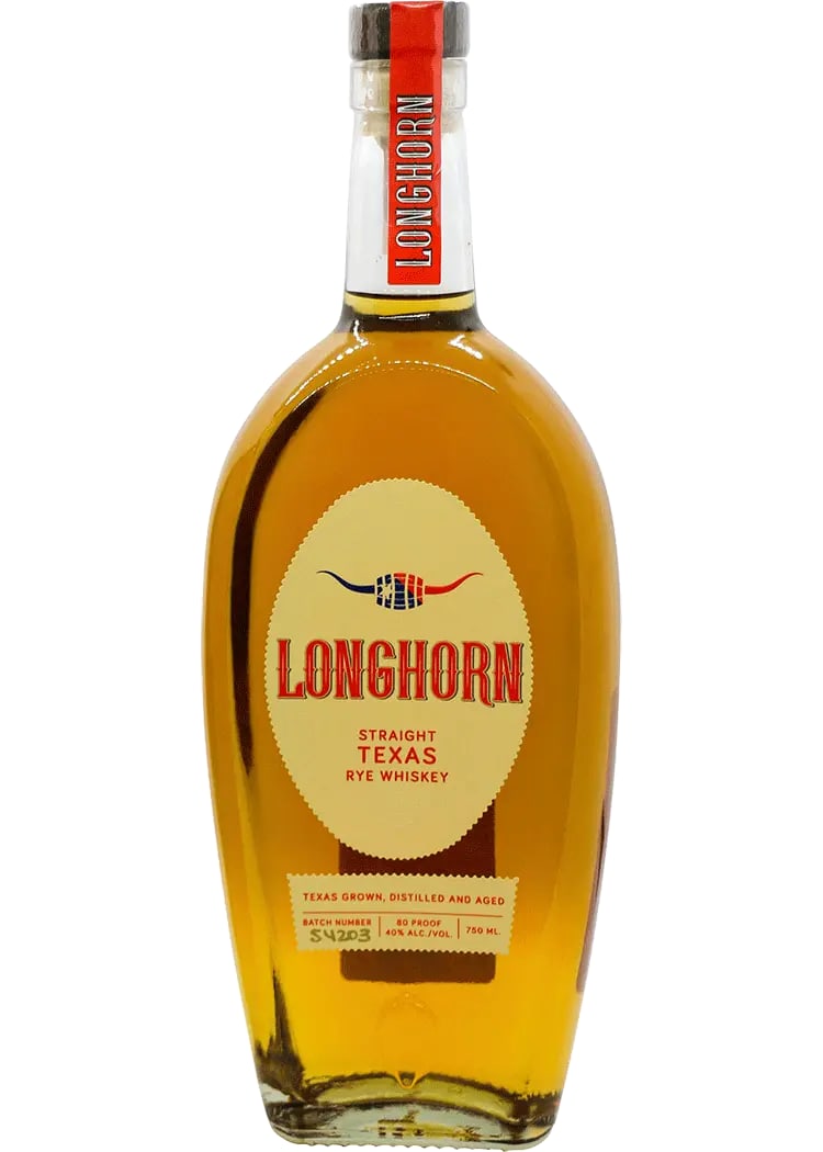 Longhorn Straight Texas Rye Whiskey