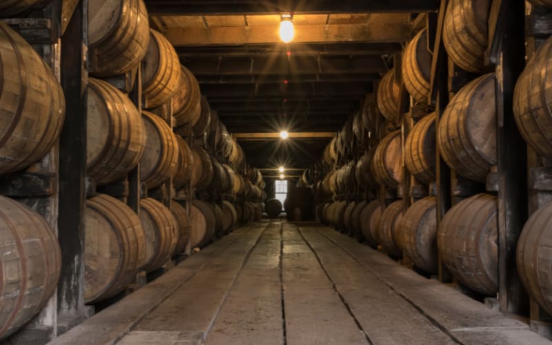 Bourbon must be aged for a minimum of 4 years