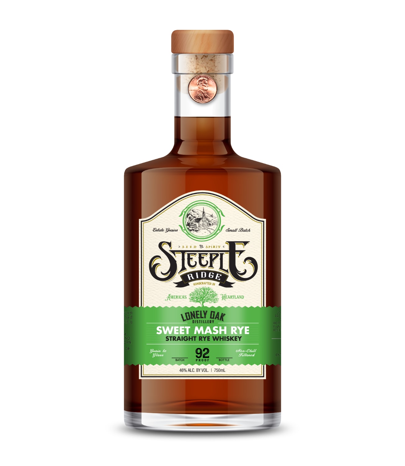 Steeple Ridge Sweet Mash Rye Whiskey