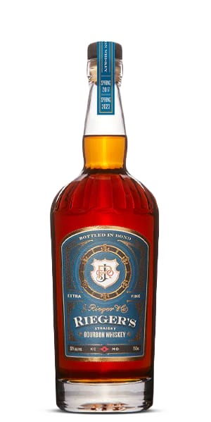 J. Rieger & Co. Bottled in Bond Straight Bourbon Whiskey