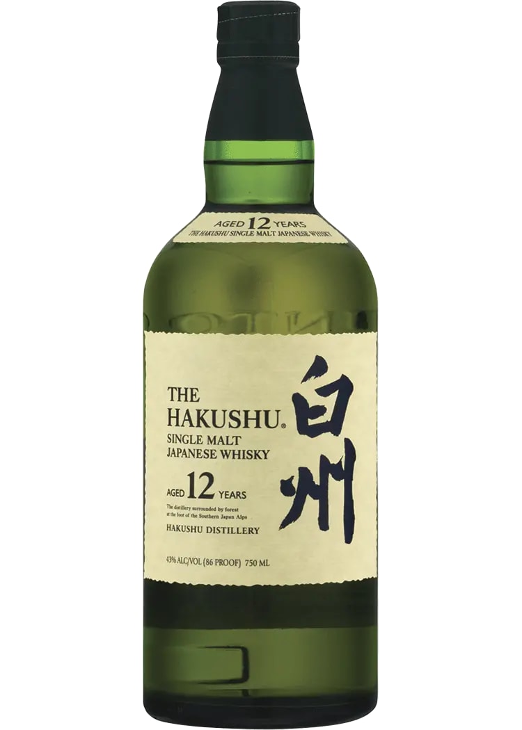 Hakushu 12-Year-Old Single Malt Japanese Whisky