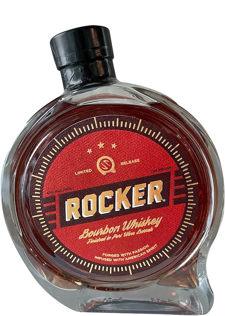 Rocker Bourbon Whiskey Finished in Port Wine Barrels